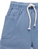 Purebaby Pull On Shorts - Atlantic 1