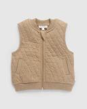 Purebaby Quilted Vest Cinnamon Melange 3