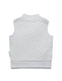 Purebaby Quilted Vest Pale Grey Melange / 0000