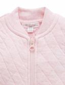 Purebaby Quilted Vest Soft Pink Melange / 00