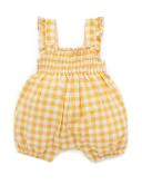 Purebaby Shirred Romper - Infant