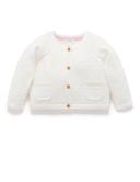 Purebaby Textured Cardigan - Toddler