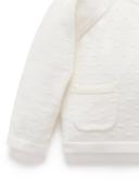 Purebaby Textured Cardigan - Toddler