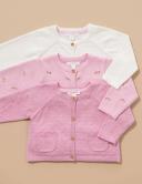 Purebaby Textured Cardigan - Toddler