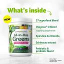 Purely Inspired, All-in-One Greens + Immune Support, Unflavored, 396 G