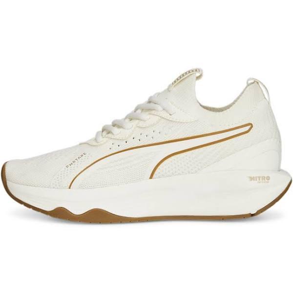 PWR XX Nitro Luxe Training Shoes Women in Warm White/Gold, Size 7.5 by Puma