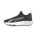 PWR XX Nitro Women's Training Shoes in Black/White/Metallic Silver, Size 7 by Puma