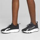 PWR XX Nitro Women's Training Shoes in Black/White/Metallic Silver, Size 7 by Puma
