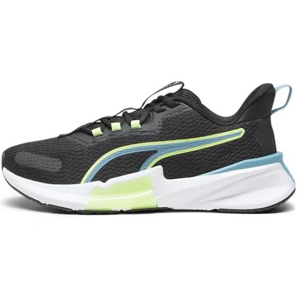 PWRFrame TR 2 Women's Training Shoes in Black/Bold Blue/Speed Green, Size 8 by Puma