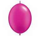 Qualatex Quick Link Plain Latex Balloons - Pearl Magenta