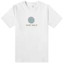 Quiet Golf Men's Dimples Logo T-Shirt in White, Size X-Large | END. Clothing