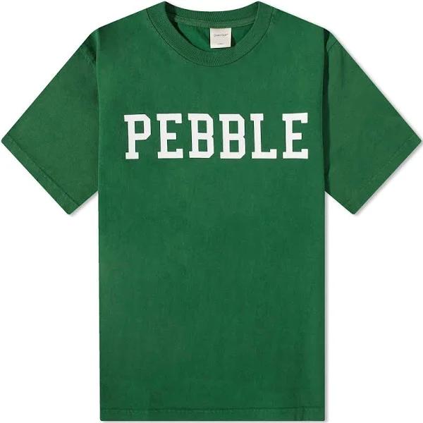 Quiet Golf Men's Pebble T-Shirt in Forest, Size Small | END. Clothing