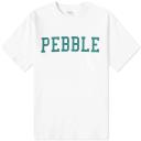 Quiet Golf Men's Pebble T-Shirt in White, Size Small | END. Clothing