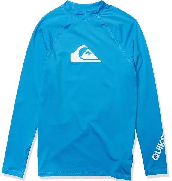 Quiksilver Boys' Little Time Long Sleeve Rashguard Surf Shirt