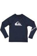 Quiksilver - Boys 2-7 All Time Long Sleeve UPF 50 Rash Vest - Size 4