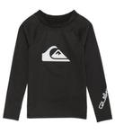 Quiksilver - Boys 2-7 All Time Long Sleeve UPF 50 Rash Vest - Size 7