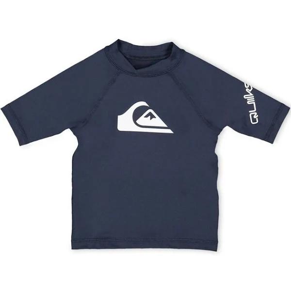 Quiksilver - Boys 2-7 All Time Short Sleeve Rash Vest - Size 3