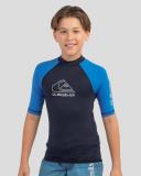 Quiksilver - Boys 8-16 On Tour Short Sleeve Rashguard - Size M/12