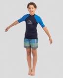 Quiksilver - Boys 8-16 On Tour Short Sleeve Rashguard - Size XL/16
