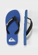 Quiksilver Boys Molokai Flip Flops - Black & Blue