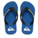 Quiksilver Boys Molokai Flip Flops - Black & Blue