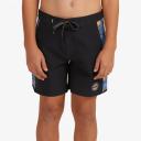 Quiksilver Boys Surfsilk Arch 15" Boardshorts Black 14