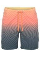 Quiksilver Everyday Warped Logo Volley 17 Swimming Shorts Orange S Man