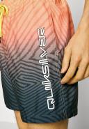 Quiksilver Everyday Warped Logo Volley 17 Swimming Shorts Orange S Man