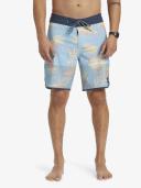 Quiksilver Highlite Scallop 19" Boardshorts in Sky Blue 36
