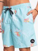 Quiksilver Men's 17" Everyday Mix Swim Trunks - Angel Blue - Swimoutlet.com