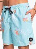 Quiksilver Men's 17" Everyday Mix Swim Trunks - Angel Blue - Swimoutlet.com