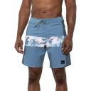 Quiksilver Men's 19" Highlite Arch Board Shorts - Captains Blue - Swimoutlet.com