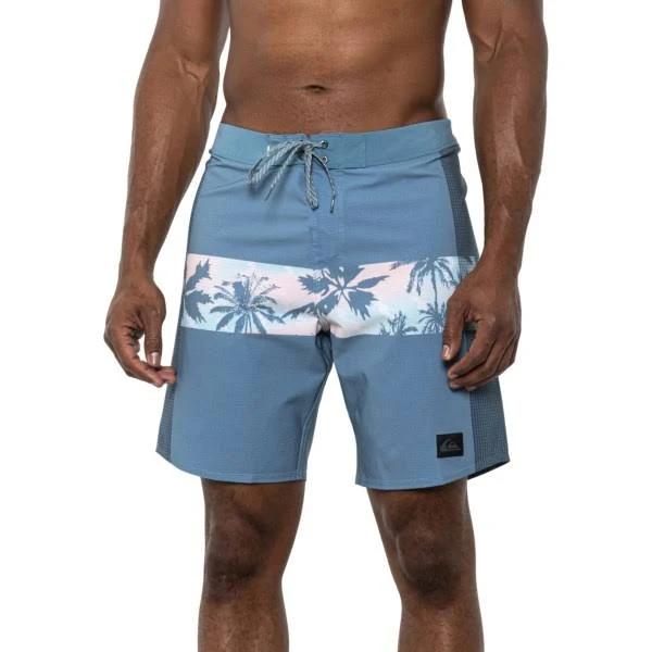 Quiksilver Men's 19" Highlite Arch Board Shorts - Captains Blue - Swimoutlet.com