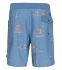 Quiksilver Men's 19" Surfsilk Scallop Board Shorts - Captains Blue - Swimoutlet.com