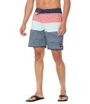 Quiksilver Men's 19" Surfsilk Tijuana Board Shorts - High Risk Red - Swimoutlet.com