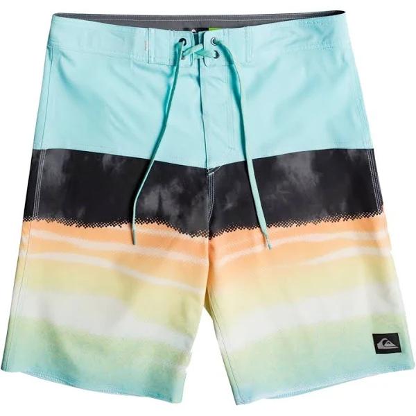 Quiksilver Men's 20" Surfsilk Panel Board Shorts - Angel Blue - Swimoutlet.com
