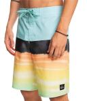 Quiksilver Men's 20" Surfsilk Panel Board Shorts - Angel Blue - Swimoutlet.com
