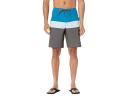 Quiksilver Men's 20" Surfsilk Panel Board Shorts - Blue Grey - Swimoutlet.com