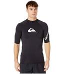 Quiksilver Men's All Time SS Short Sleeve Rashguard Surf Shirt