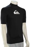 Quiksilver Men's All Time SS Short Sleeve Rashguard Surf Shirt