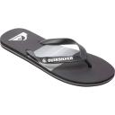 Quiksilver Men's Molokai Resin Tint Thongs Black/Grey 9