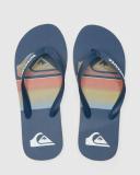 Quiksilver Men's Molokai Slab Thongs Blue 10
