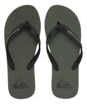 Quiksilver Men's Molokai Thongs Green/Black 8