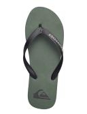 Quiksilver Men's Molokai Thongs Green/Black 8