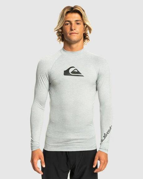 Quiksilver - Mens All Time Long Sleeve UPF 50 Rash Vest - Size XXXL