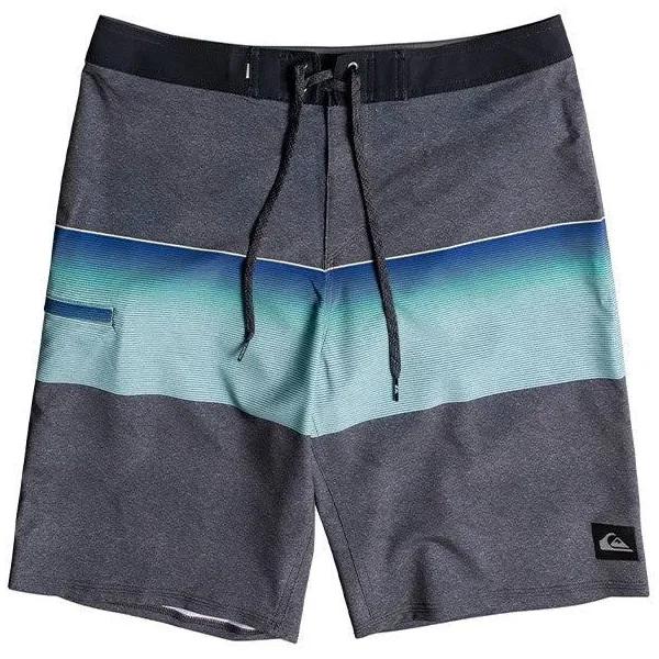 Quiksilver Mens Surfsilk Slab 21" Boardshorts Swimwears - Iron- Swimwear Galore