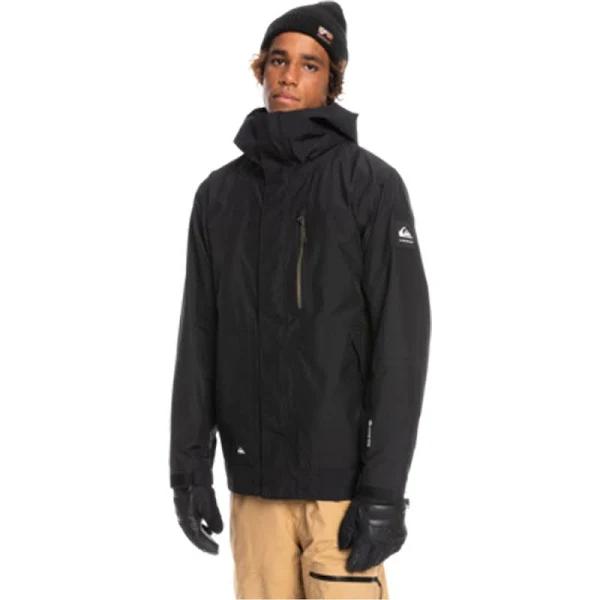 Quiksilver Mission GORE-TEX Jacket - True Black | Snowboard Jackets
