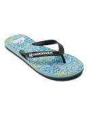 Quiksilver Molokai Art Mens Flip Flops - Blue 2