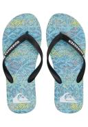 Quiksilver Molokai Art Mens Flip Flops - Blue 2