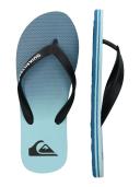Quiksilver Molokai New Wave Flip Flops Blue Black - 43